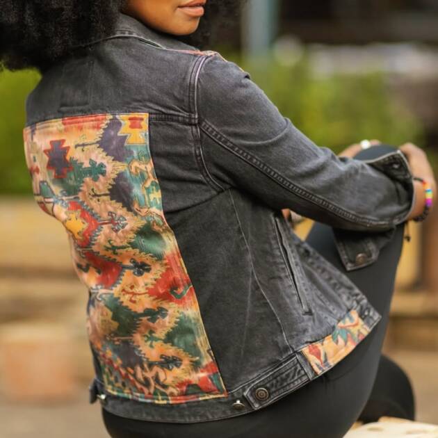 Upcycled Denim Jacket