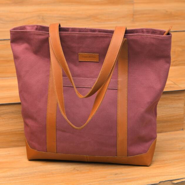 Samburu canvas tote bag